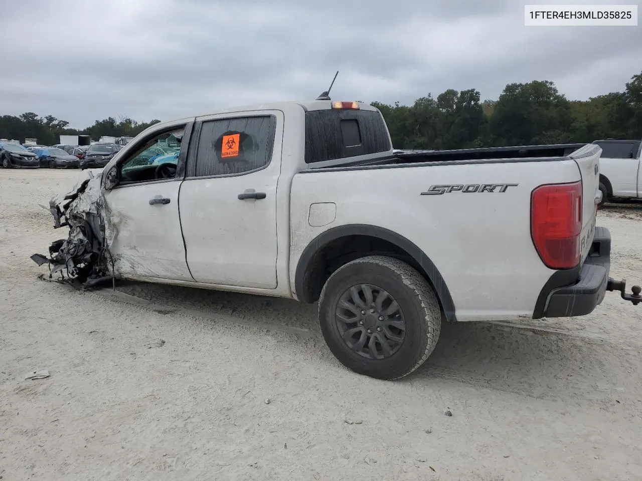 2021 Ford Ranger Xl VIN: 1FTER4EH3MLD35825 Lot: 77714304