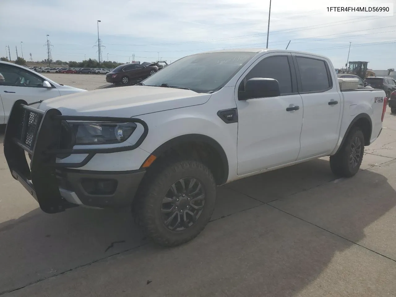 2021 Ford Ranger Xl VIN: 1FTER4FH4MLD56990 Lot: 77762014