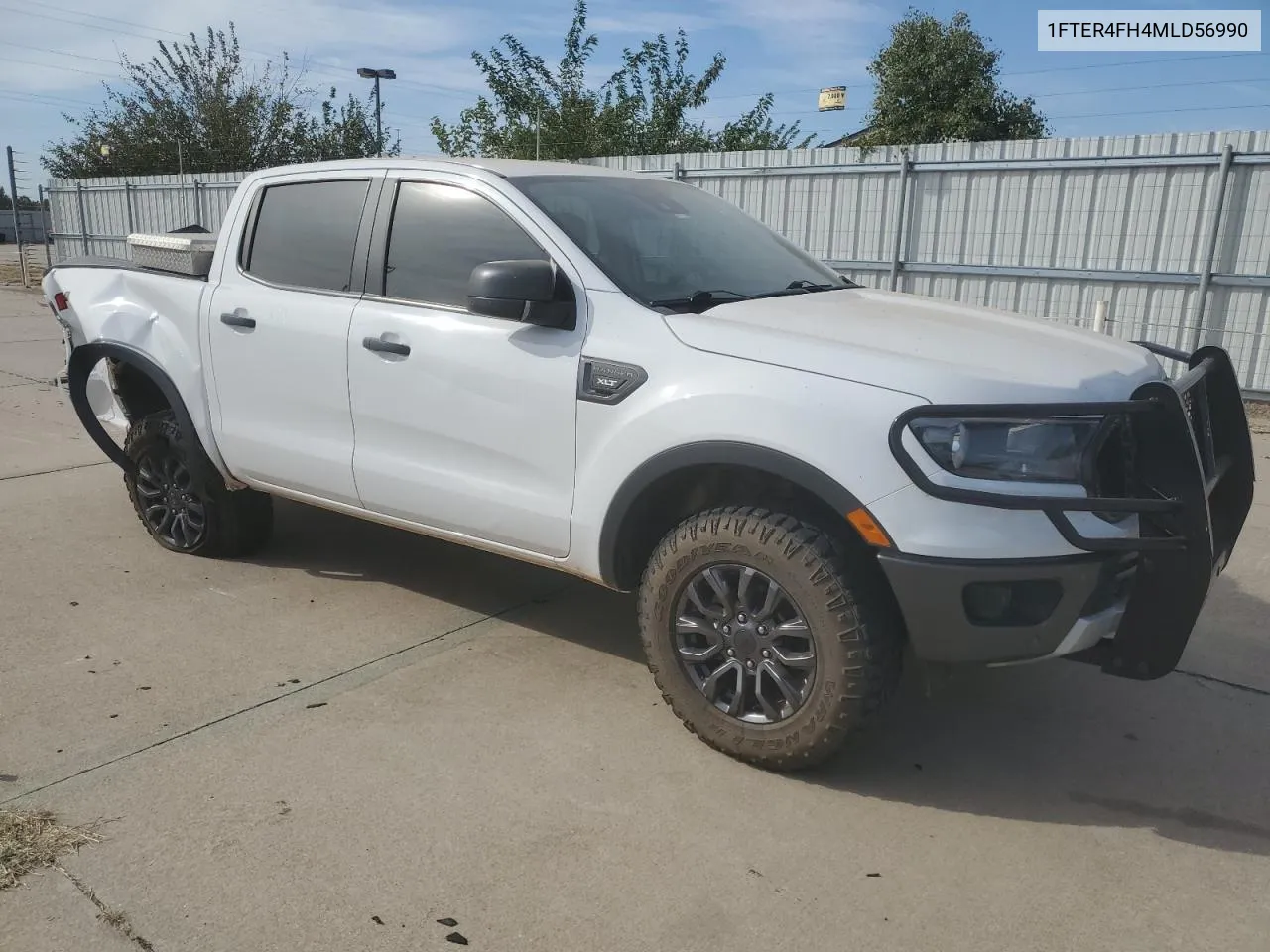 2021 Ford Ranger Xl VIN: 1FTER4FH4MLD56990 Lot: 77762014