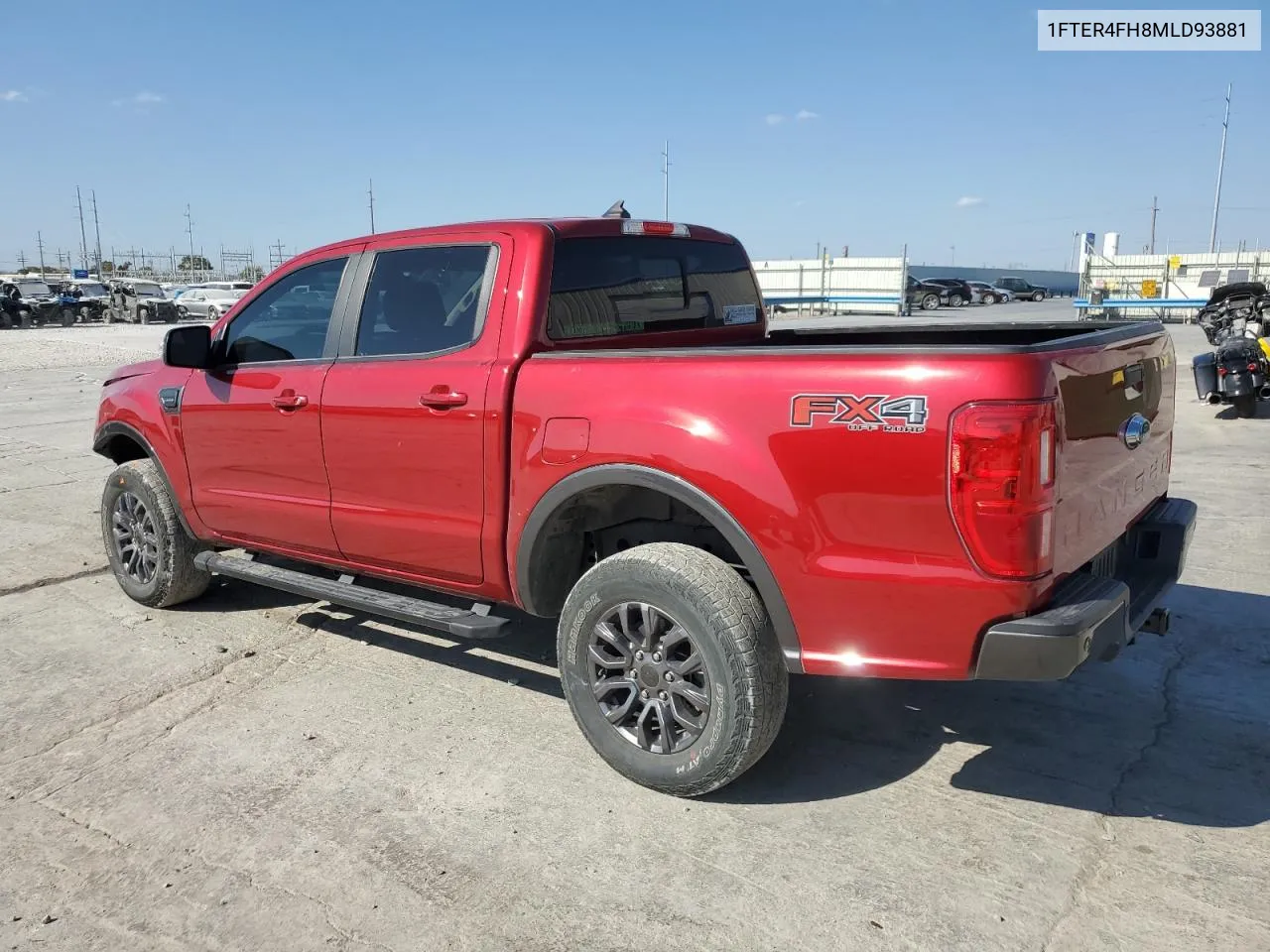 2021 Ford Ranger Xl VIN: 1FTER4FH8MLD93881 Lot: 77839094