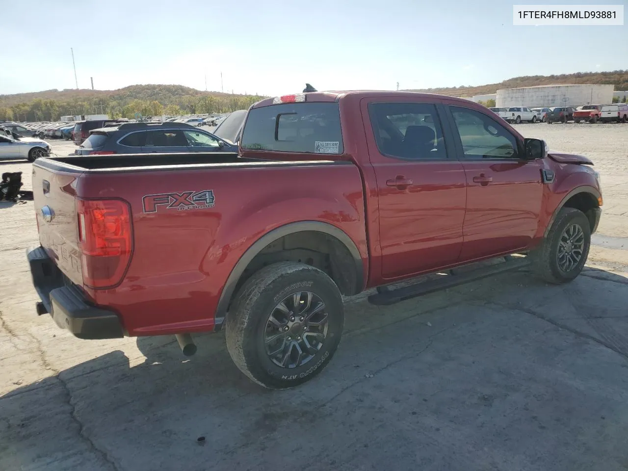 2021 Ford Ranger Xl VIN: 1FTER4FH8MLD93881 Lot: 77839094