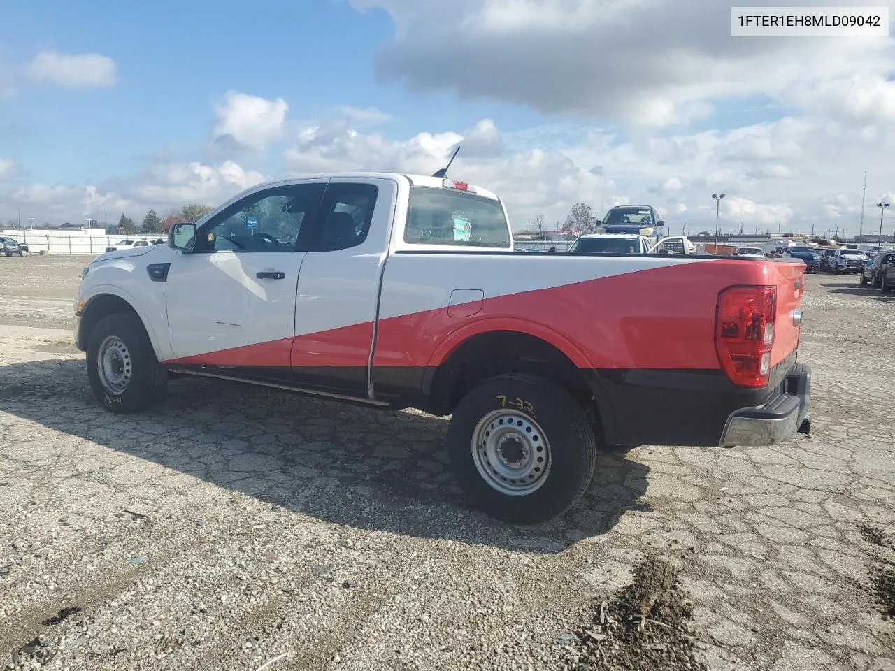 2021 Ford Ranger Xl VIN: 1FTER1EH8MLD09042 Lot: 77890414