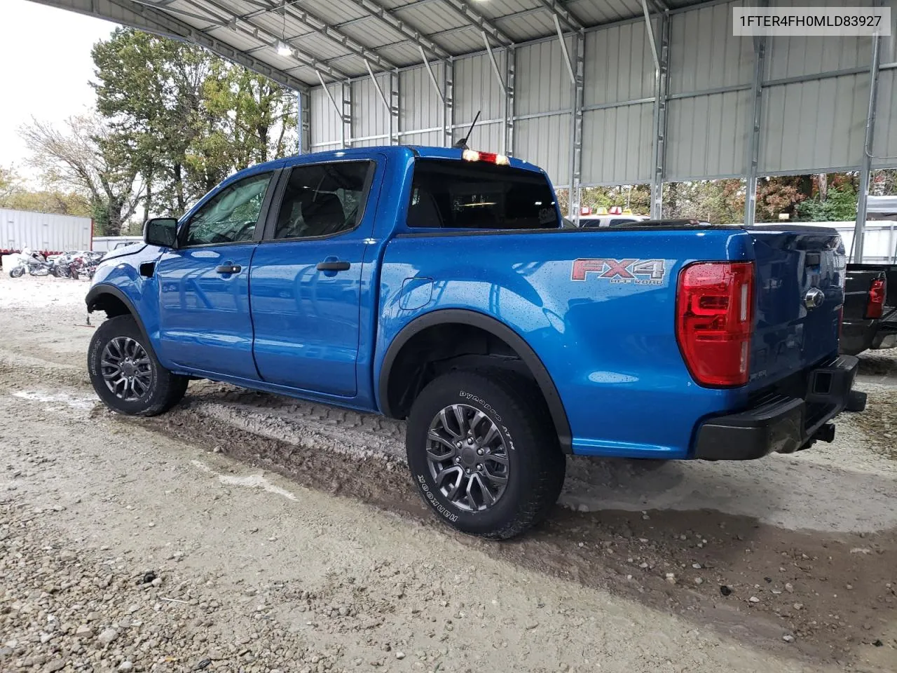 2021 Ford Ranger Xl VIN: 1FTER4FH0MLD83927 Lot: 78250124