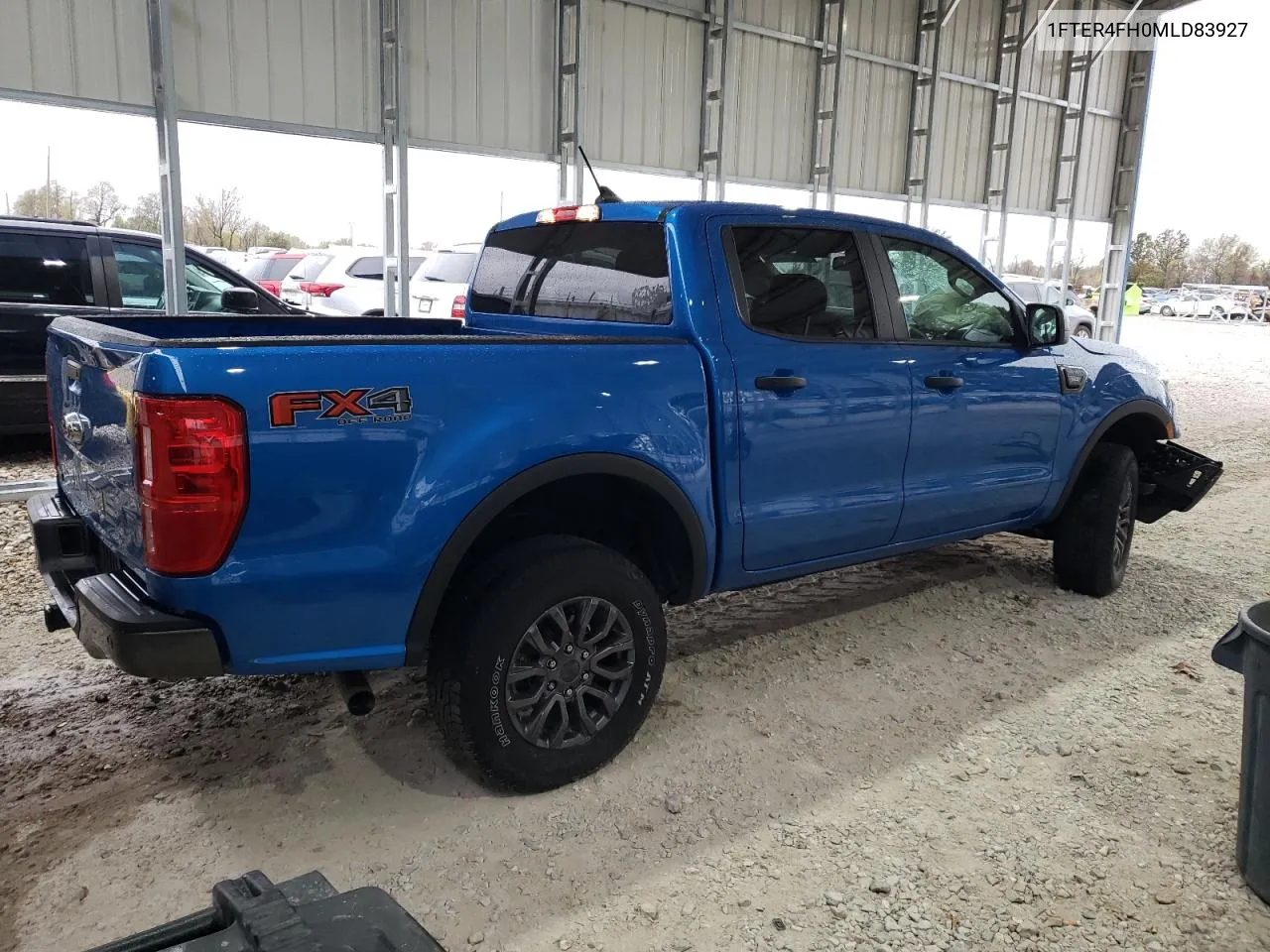 2021 Ford Ranger Xl VIN: 1FTER4FH0MLD83927 Lot: 78250124