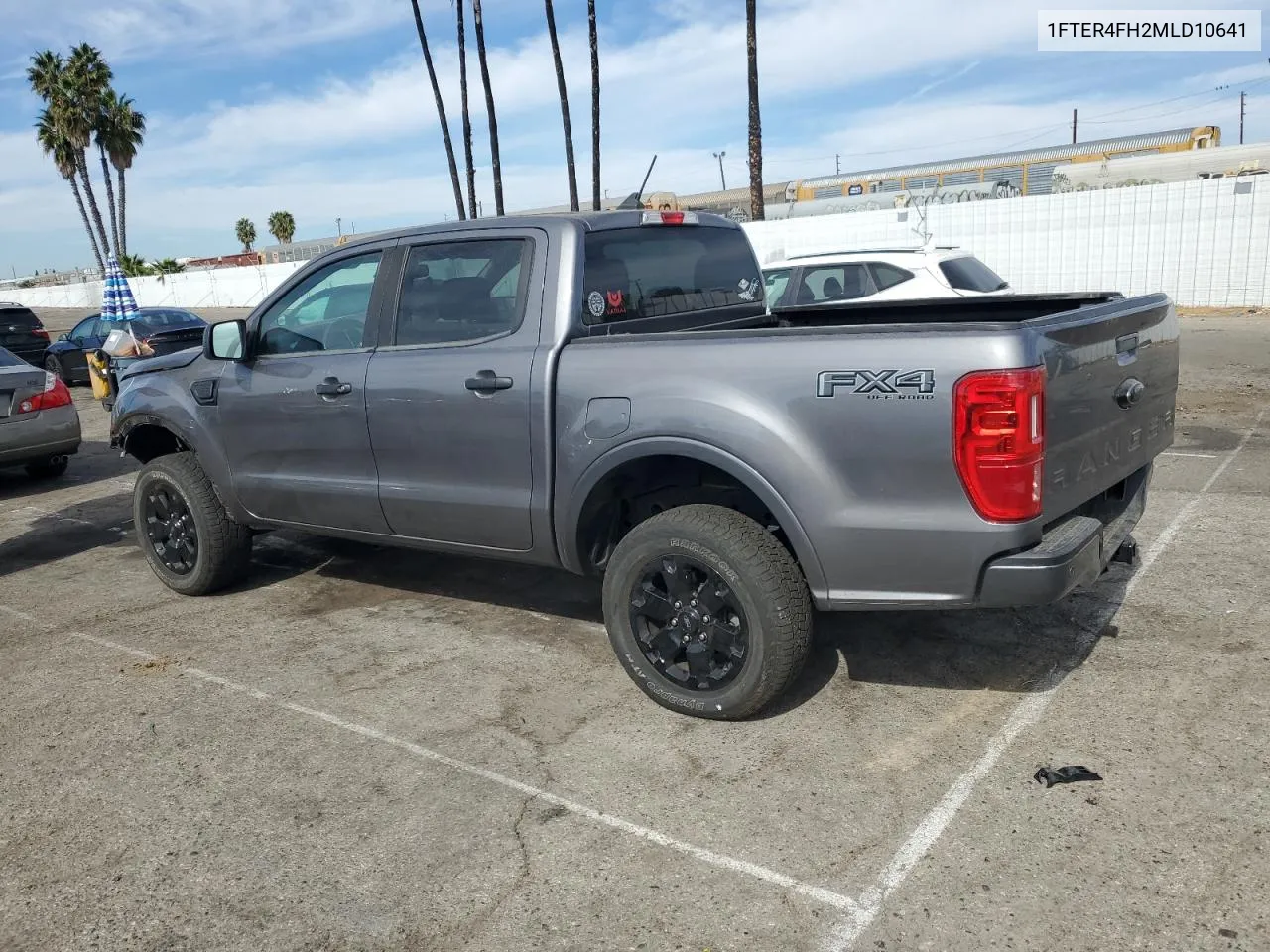 2021 Ford Ranger Xl VIN: 1FTER4FH2MLD10641 Lot: 78541804