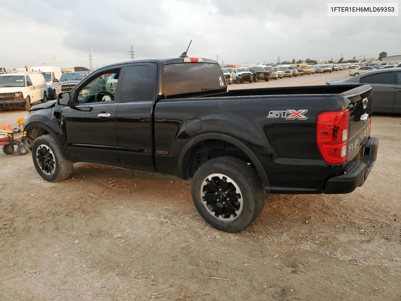 2021 Ford Ranger Xl VIN: 1FTER1EH6MLD69353 Lot: 78844614