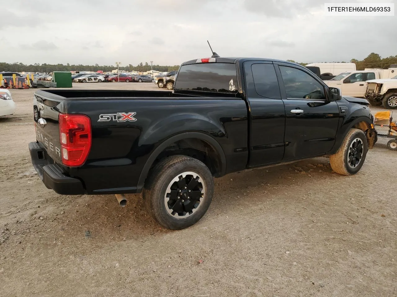 2021 Ford Ranger Xl VIN: 1FTER1EH6MLD69353 Lot: 78844614