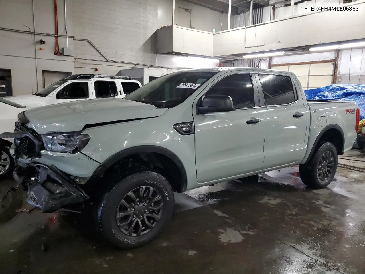 2021 Ford Ranger Xl VIN: 1FTER4FH4MLE06383 Lot: 79542364