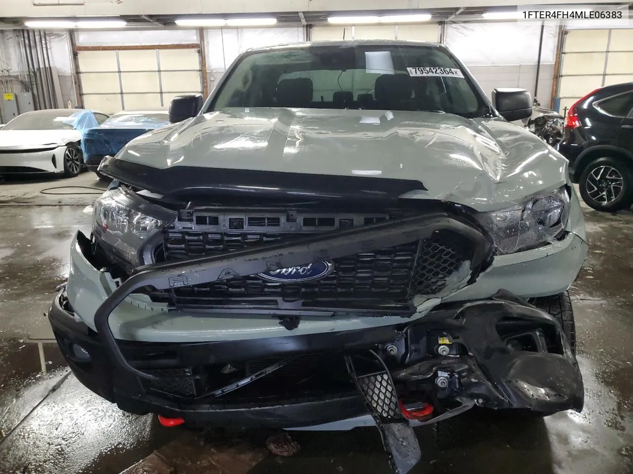 2021 Ford Ranger Xl VIN: 1FTER4FH4MLE06383 Lot: 79542364