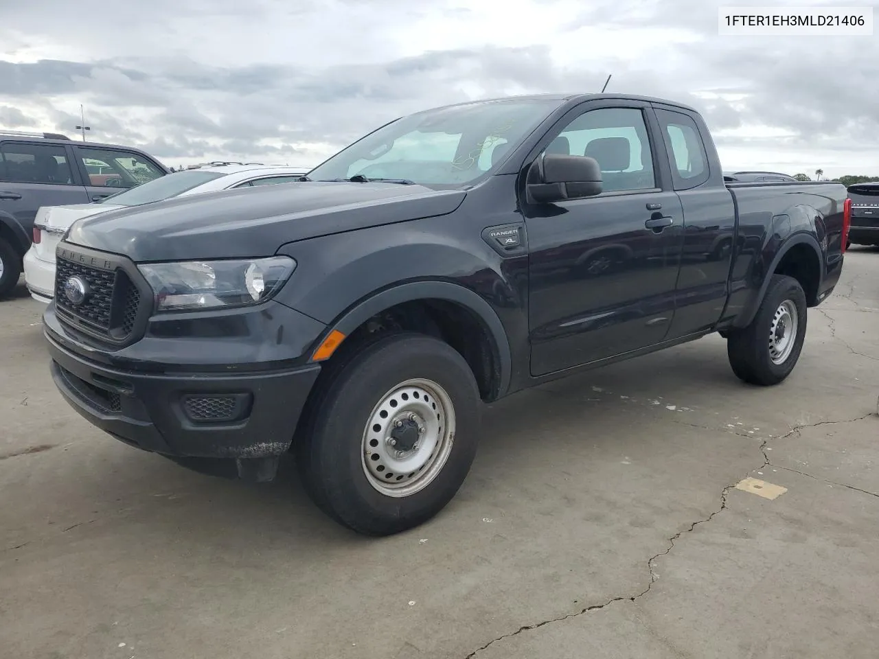 2021 Ford Ranger Xl VIN: 1FTER1EH3MLD21406 Lot: 79781774