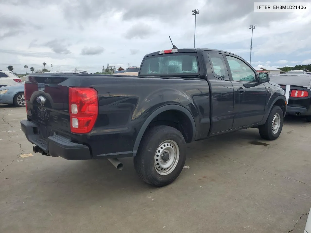 2021 Ford Ranger Xl VIN: 1FTER1EH3MLD21406 Lot: 79781774