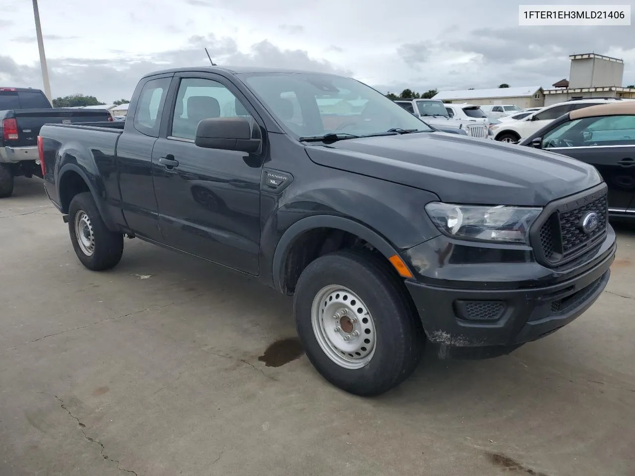 2021 Ford Ranger Xl VIN: 1FTER1EH3MLD21406 Lot: 79781774