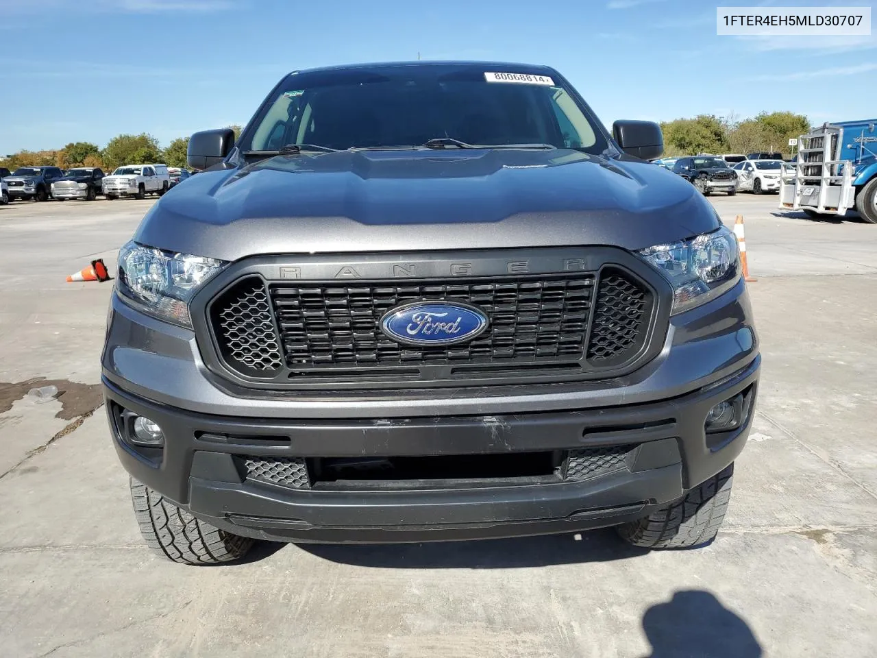 2021 Ford Ranger Xl VIN: 1FTER4EH5MLD30707 Lot: 80068814