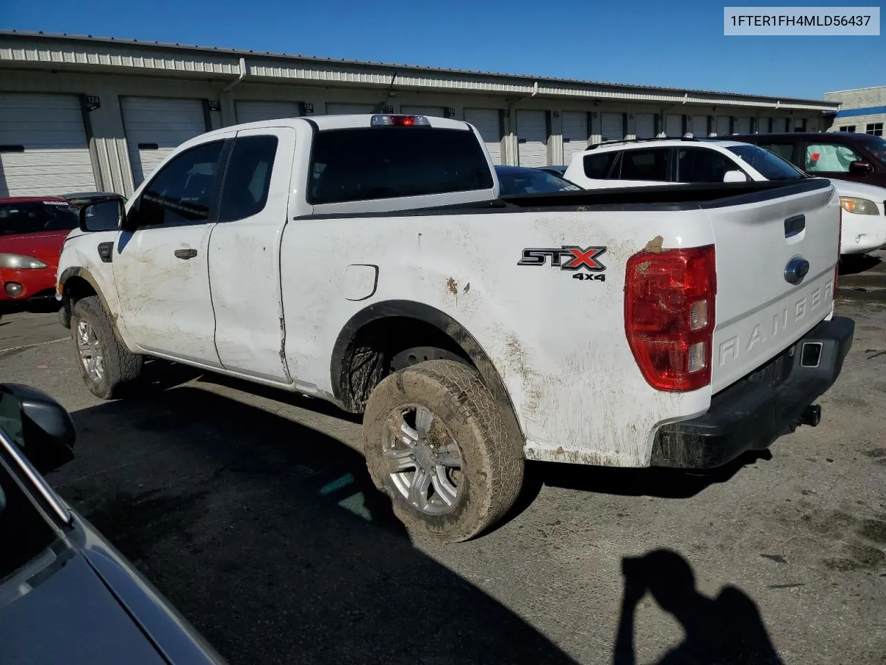 2021 Ford Ranger Xl VIN: 1FTER1FH4MLD56437 Lot: 80254014