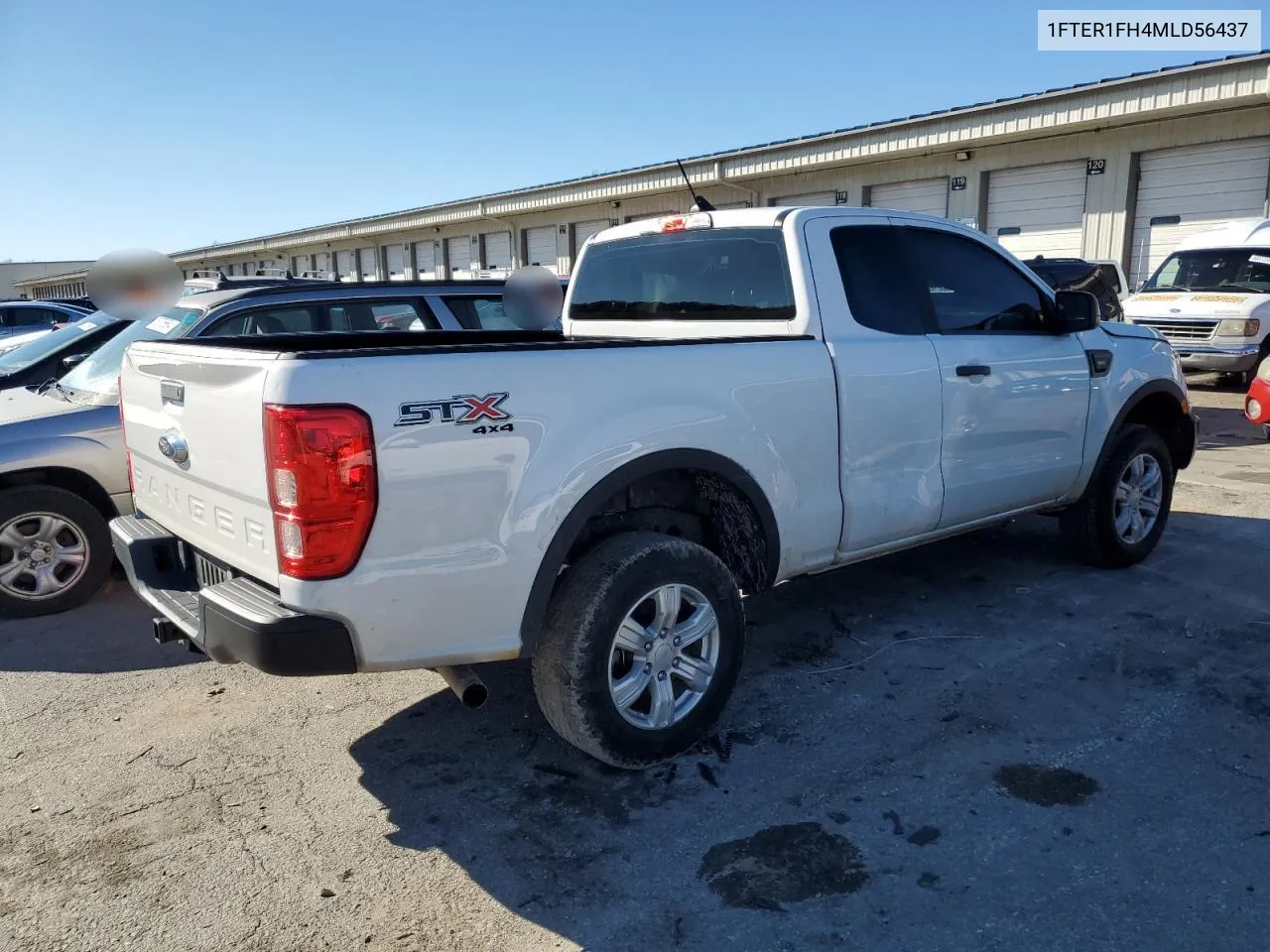 2021 Ford Ranger Xl VIN: 1FTER1FH4MLD56437 Lot: 80254014