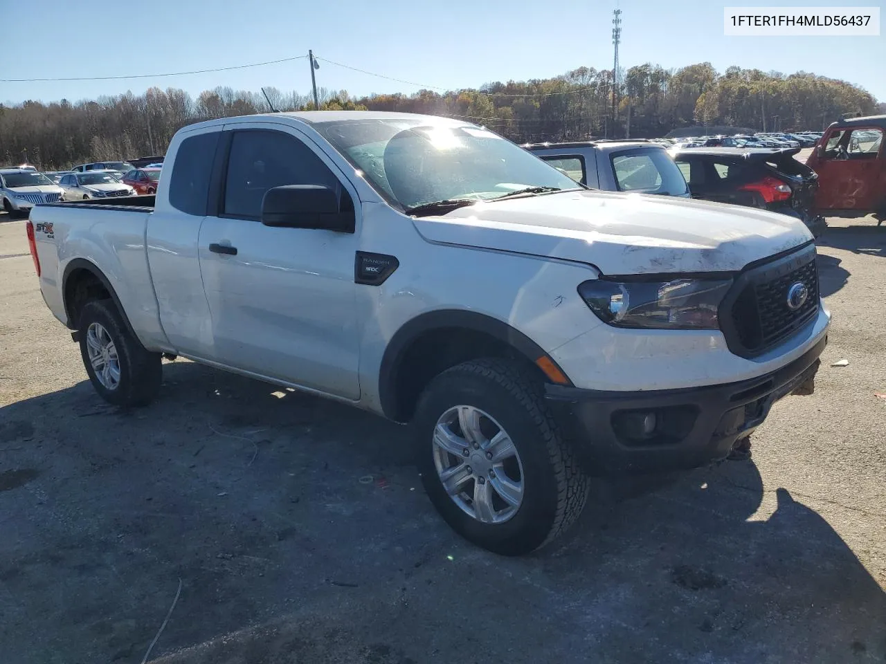 2021 Ford Ranger Xl VIN: 1FTER1FH4MLD56437 Lot: 80254014