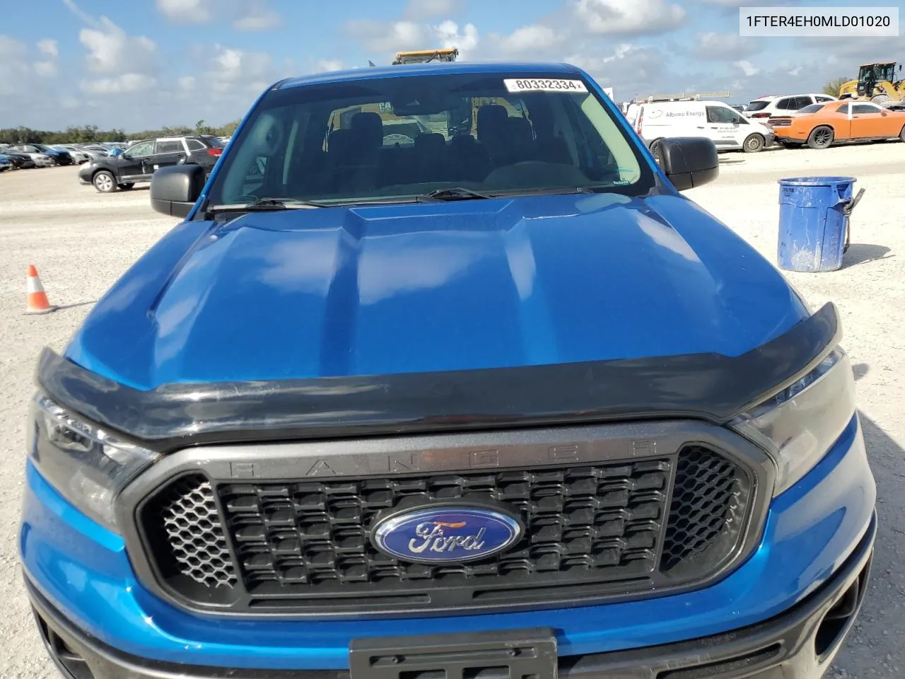 2021 Ford Ranger Xl VIN: 1FTER4EH0MLD01020 Lot: 80332334