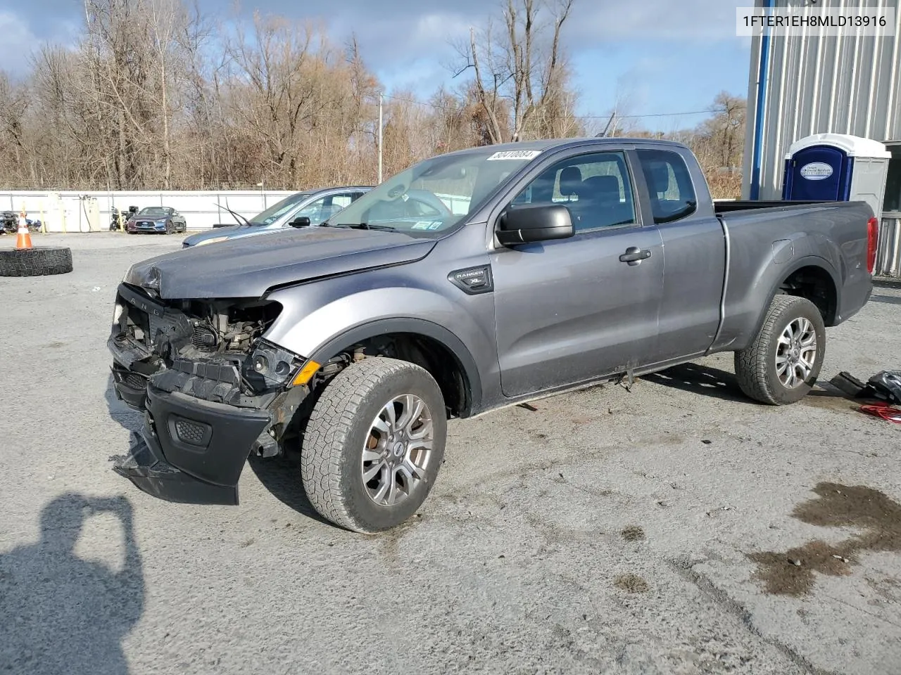 2021 Ford Ranger Xl VIN: 1FTER1EH8MLD13916 Lot: 80410084