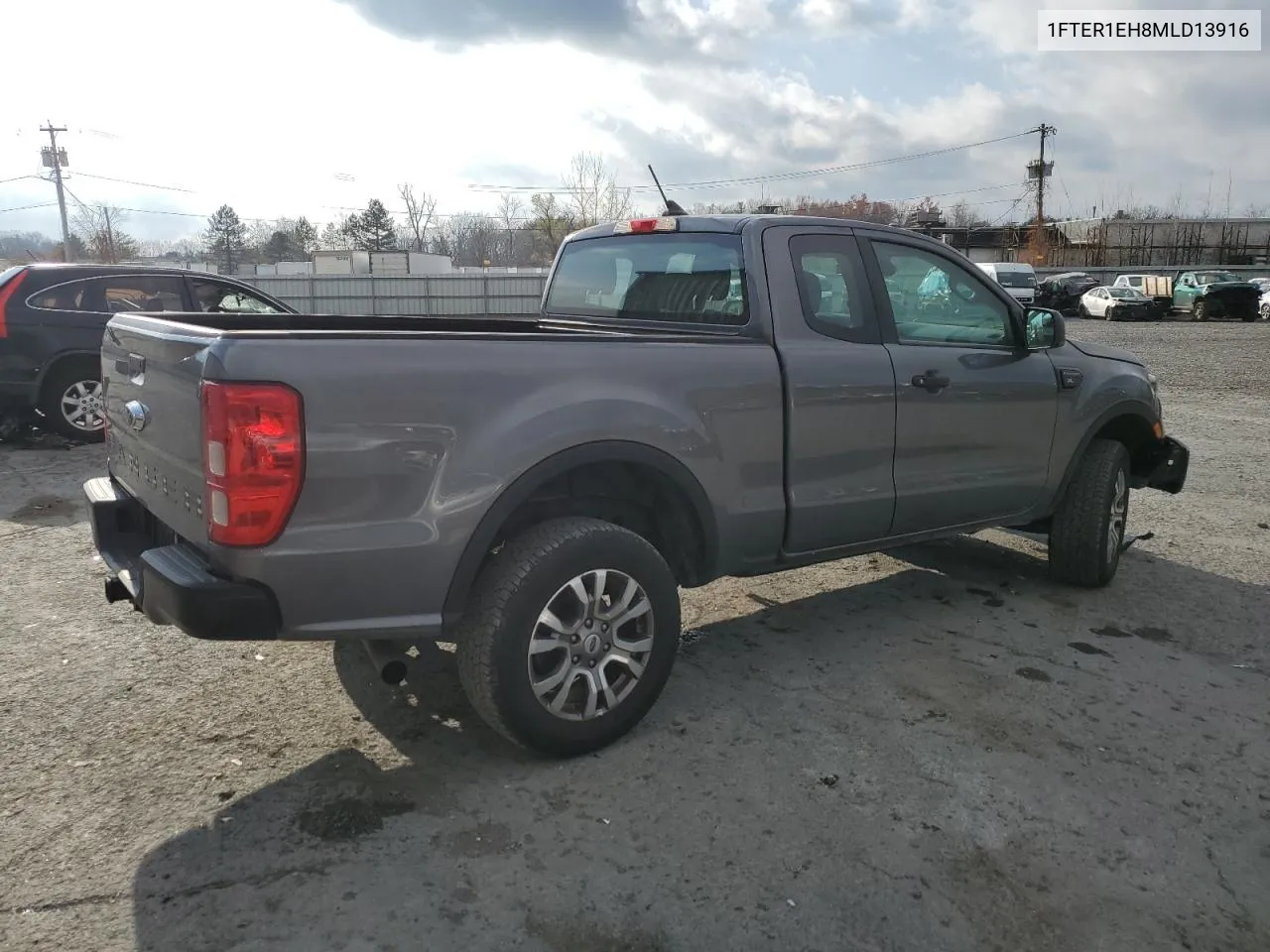 2021 Ford Ranger Xl VIN: 1FTER1EH8MLD13916 Lot: 80410084