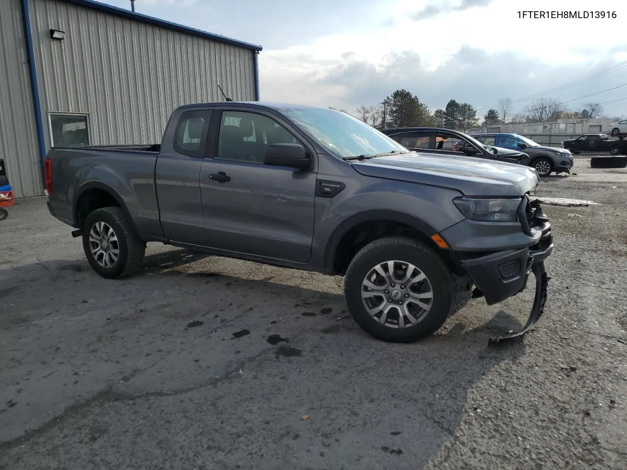 2021 Ford Ranger Xl VIN: 1FTER1EH8MLD13916 Lot: 80410084