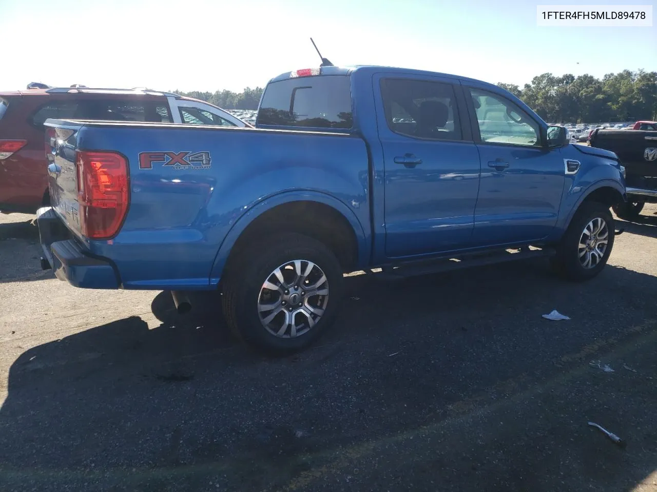 2021 Ford Ranger Xl VIN: 1FTER4FH5MLD89478 Lot: 80831634