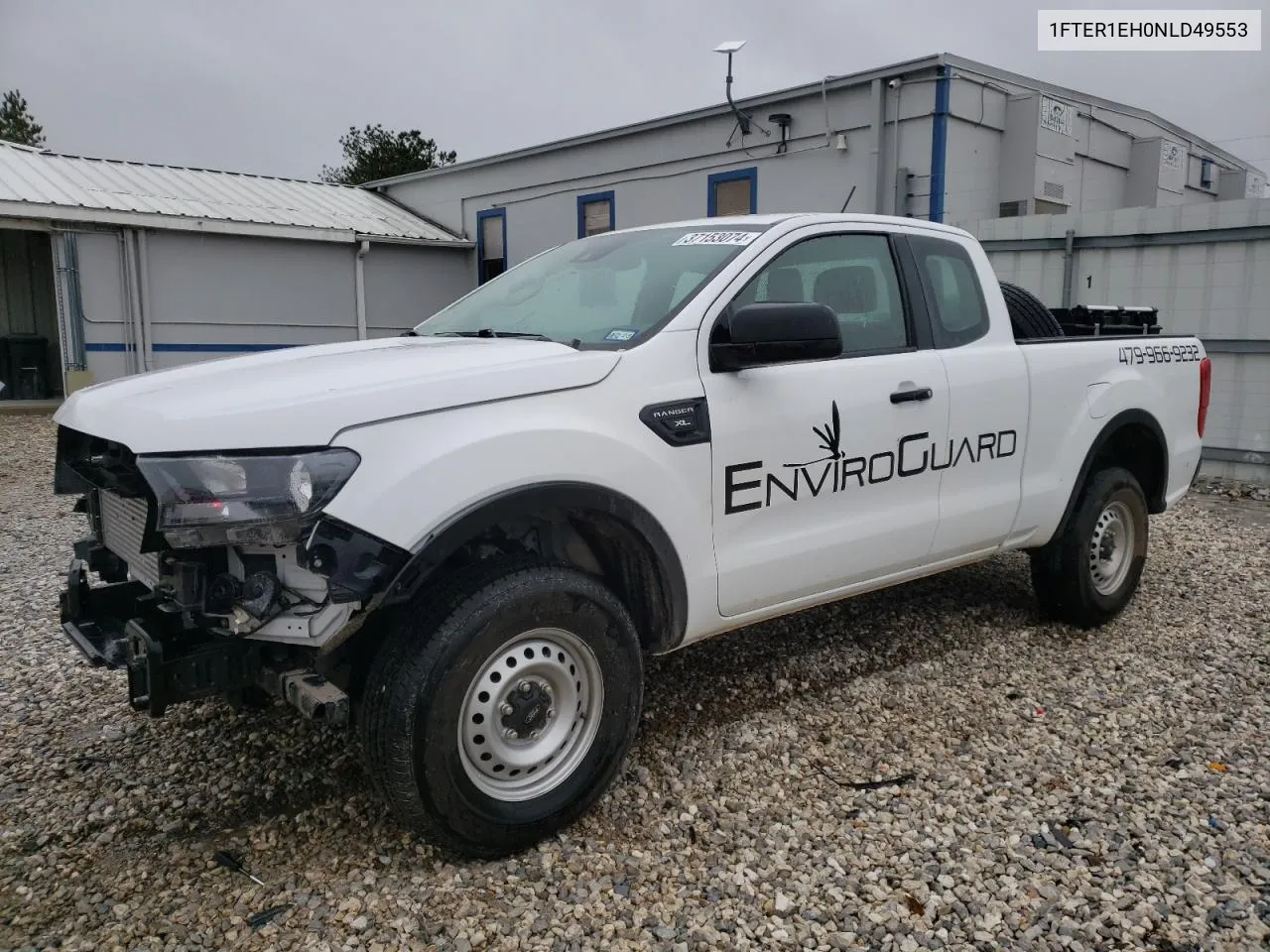 2022 Ford Ranger Xl VIN: 1FTER1EH0NLD49553 Lot: 37153074