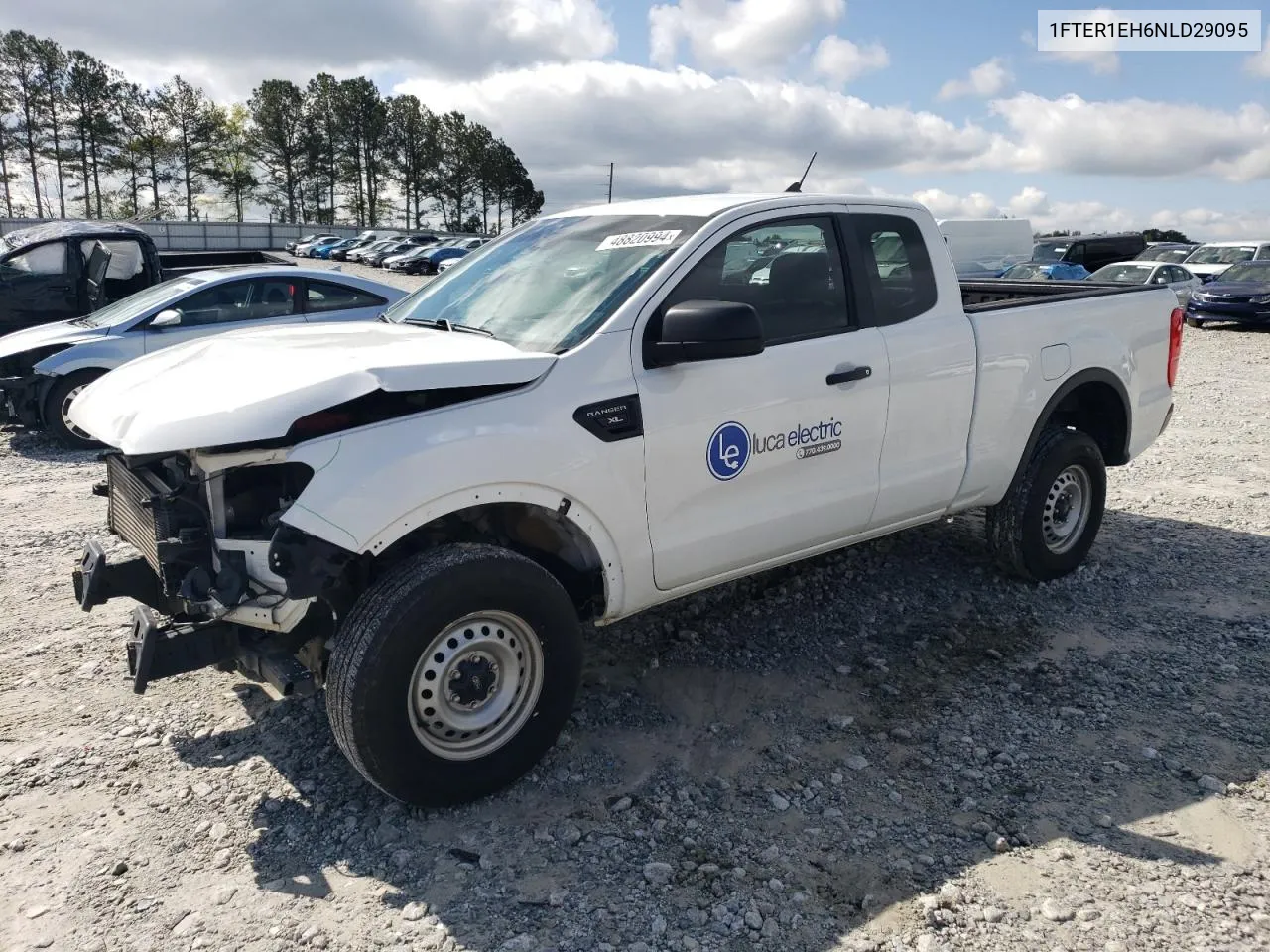 2022 Ford Ranger Xl VIN: 1FTER1EH6NLD29095 Lot: 48820994