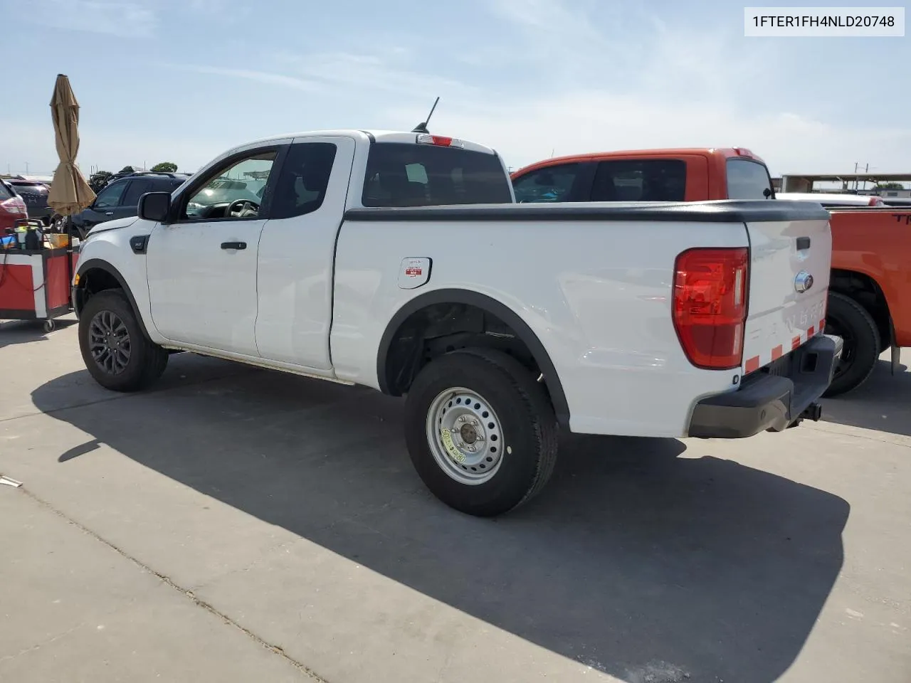 2022 Ford Ranger Xl VIN: 1FTER1FH4NLD20748 Lot: 54654034