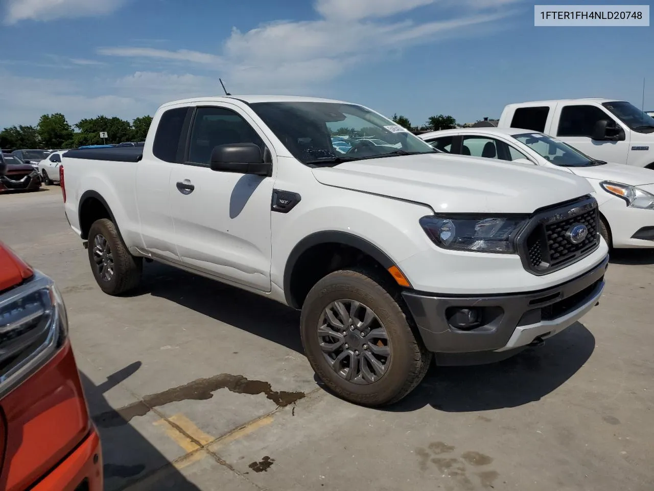 2022 Ford Ranger Xl VIN: 1FTER1FH4NLD20748 Lot: 54654034