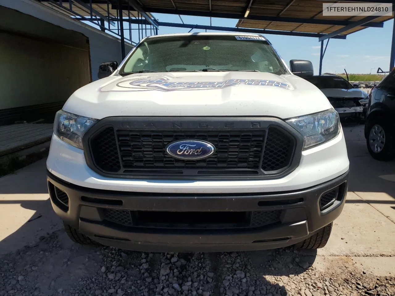 2022 Ford Ranger Xl VIN: 1FTER1EH1NLD24810 Lot: 61004174