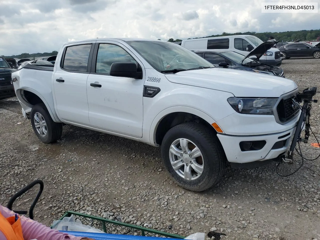 2022 Ford Ranger Xl VIN: 1FTER4FH3NLD45013 Lot: 61278674