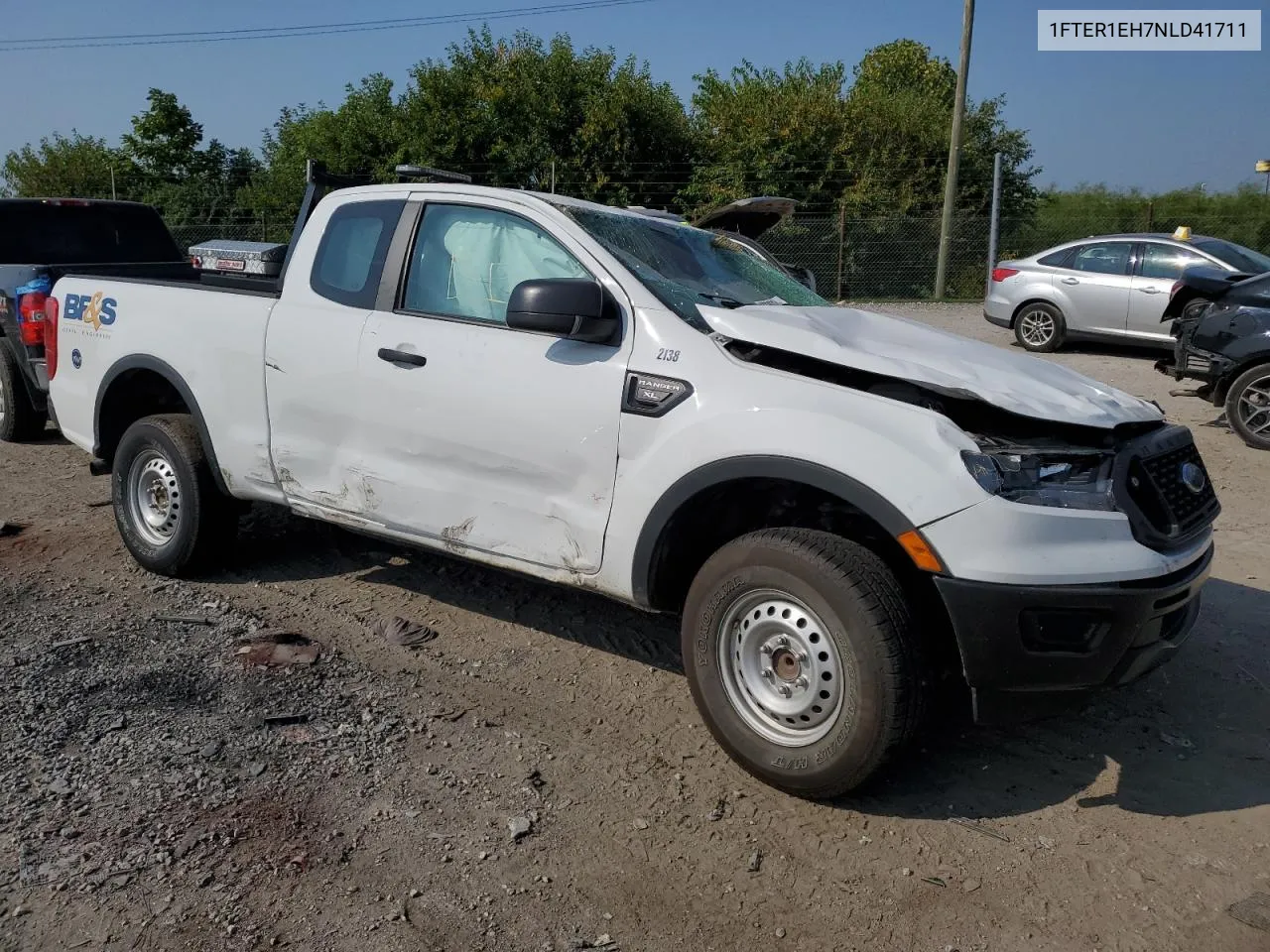 2022 Ford Ranger Xl VIN: 1FTER1EH7NLD41711 Lot: 68730904