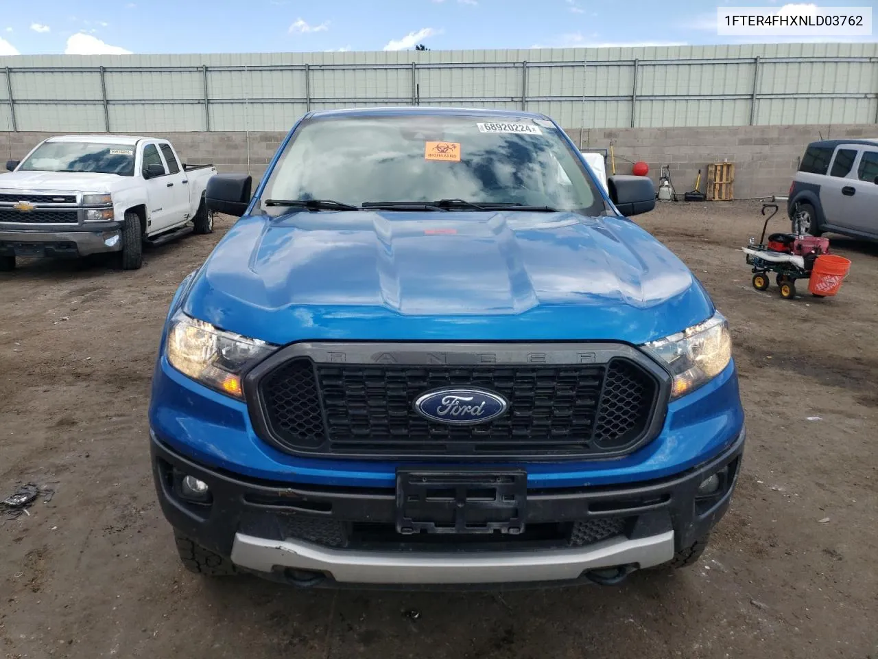 2022 Ford Ranger Xl VIN: 1FTER4FHXNLD03762 Lot: 68920224