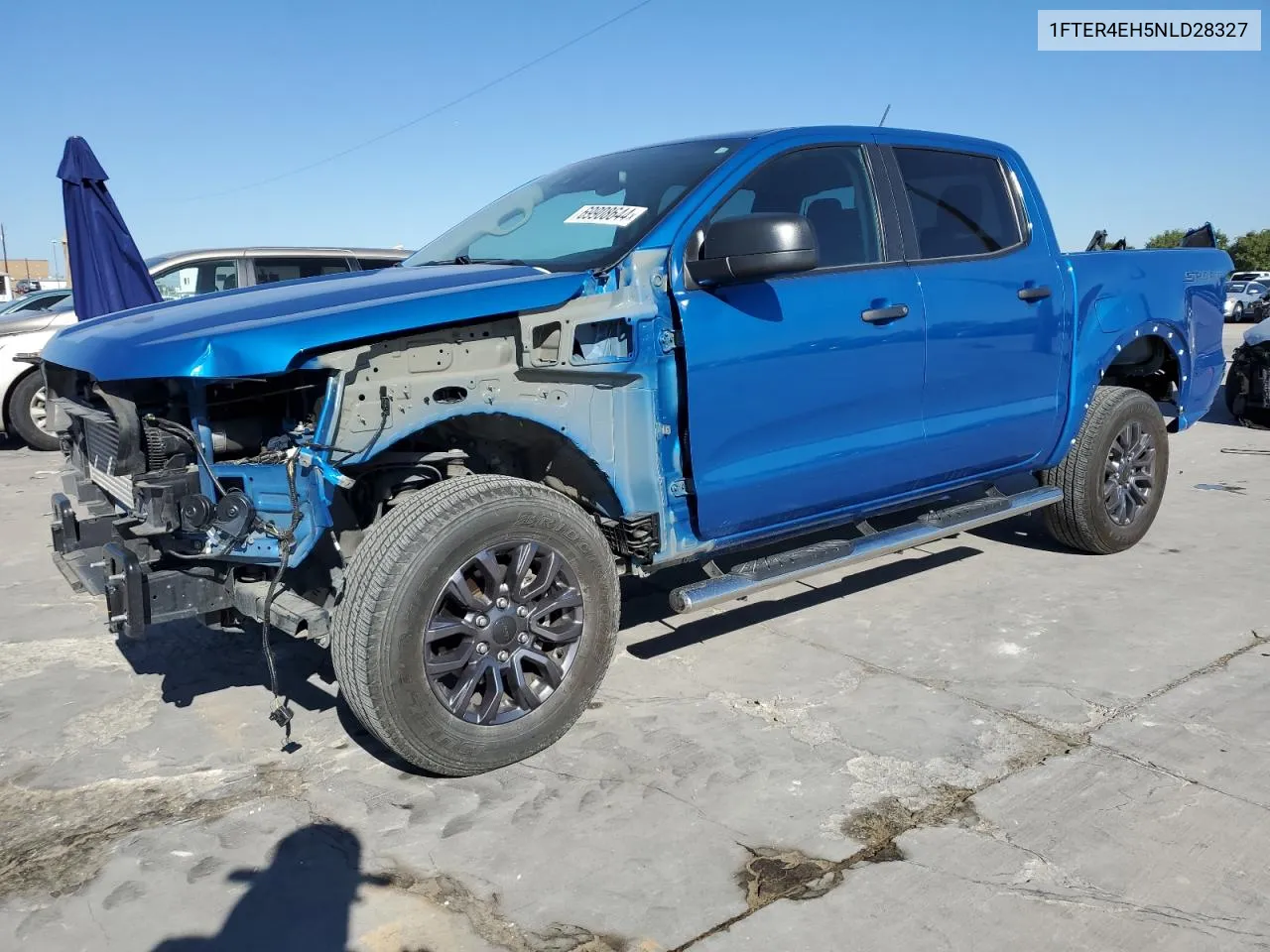 2022 Ford Ranger Xl VIN: 1FTER4EH5NLD28327 Lot: 69908644