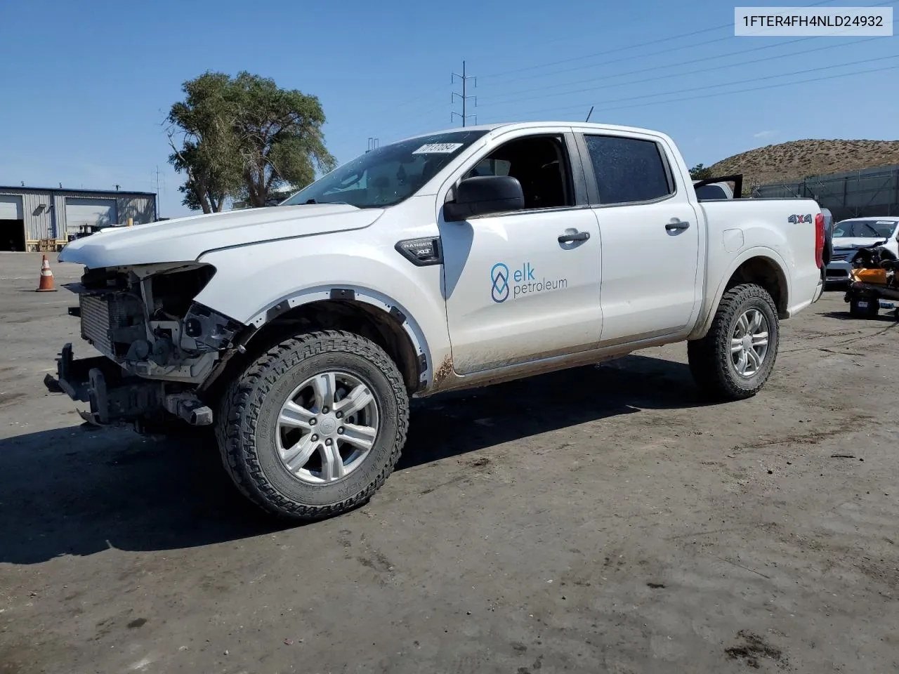 2022 Ford Ranger Xl VIN: 1FTER4FH4NLD24932 Lot: 70137084