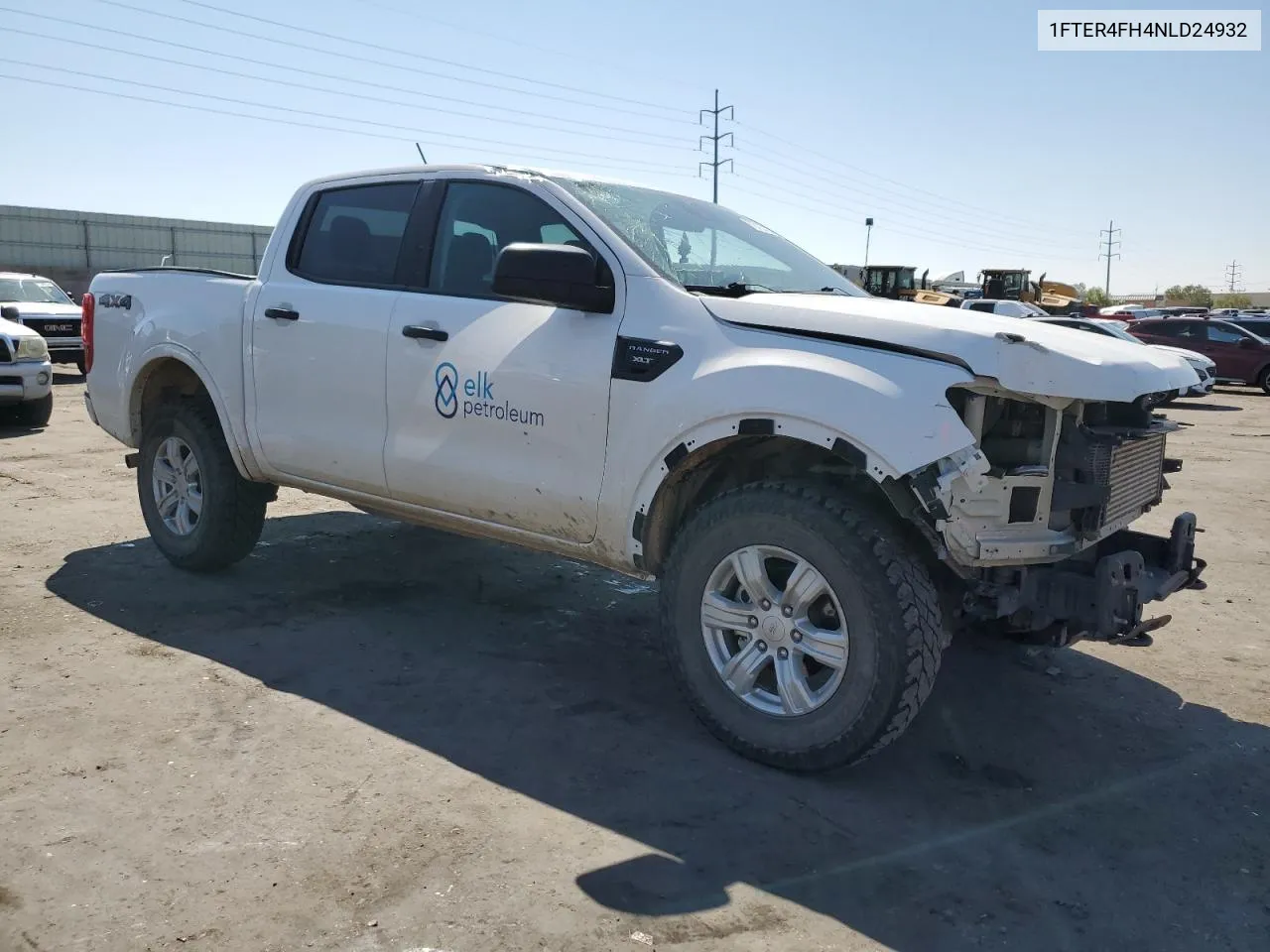 2022 Ford Ranger Xl VIN: 1FTER4FH4NLD24932 Lot: 70137084