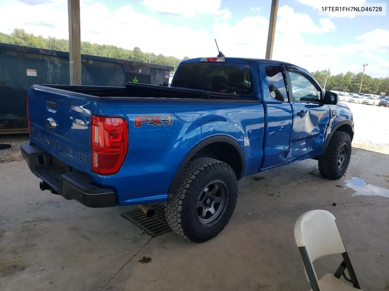 2022 Ford Ranger Xl VIN: 1FTER1FH7NLD46728 Lot: 70707724