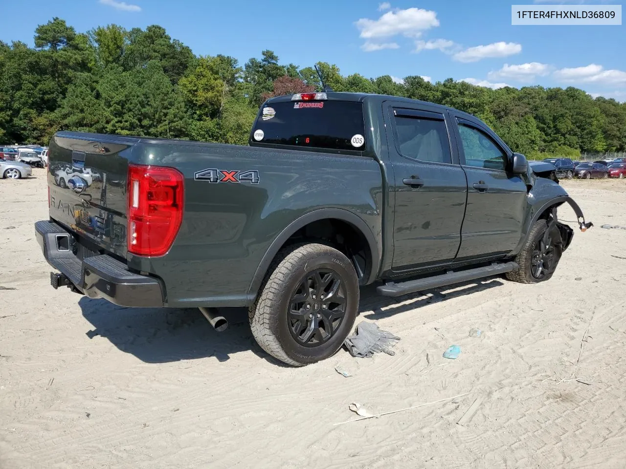 2022 Ford Ranger Xl VIN: 1FTER4FHXNLD36809 Lot: 70720634