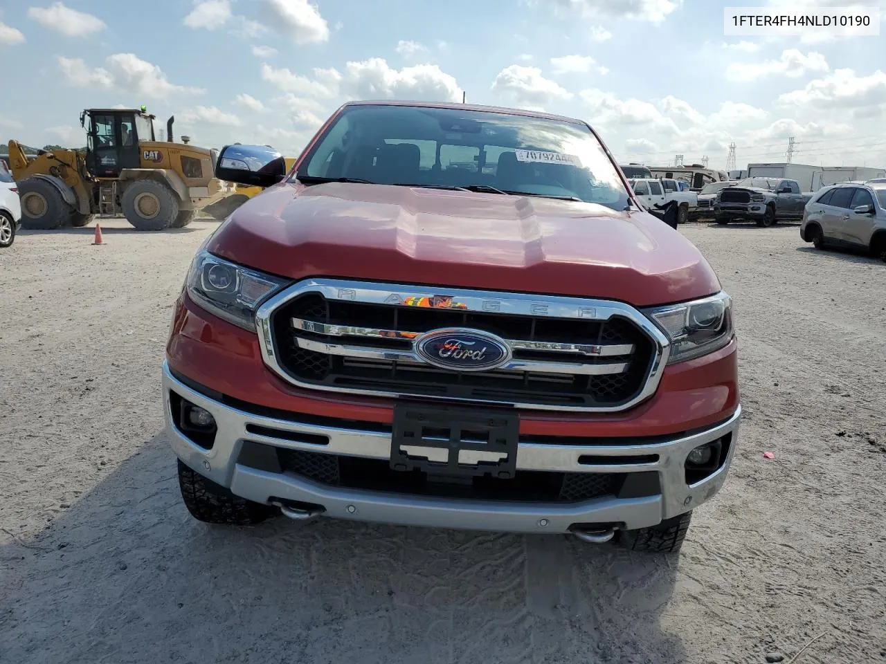 2022 Ford Ranger Xl VIN: 1FTER4FH4NLD10190 Lot: 70792444