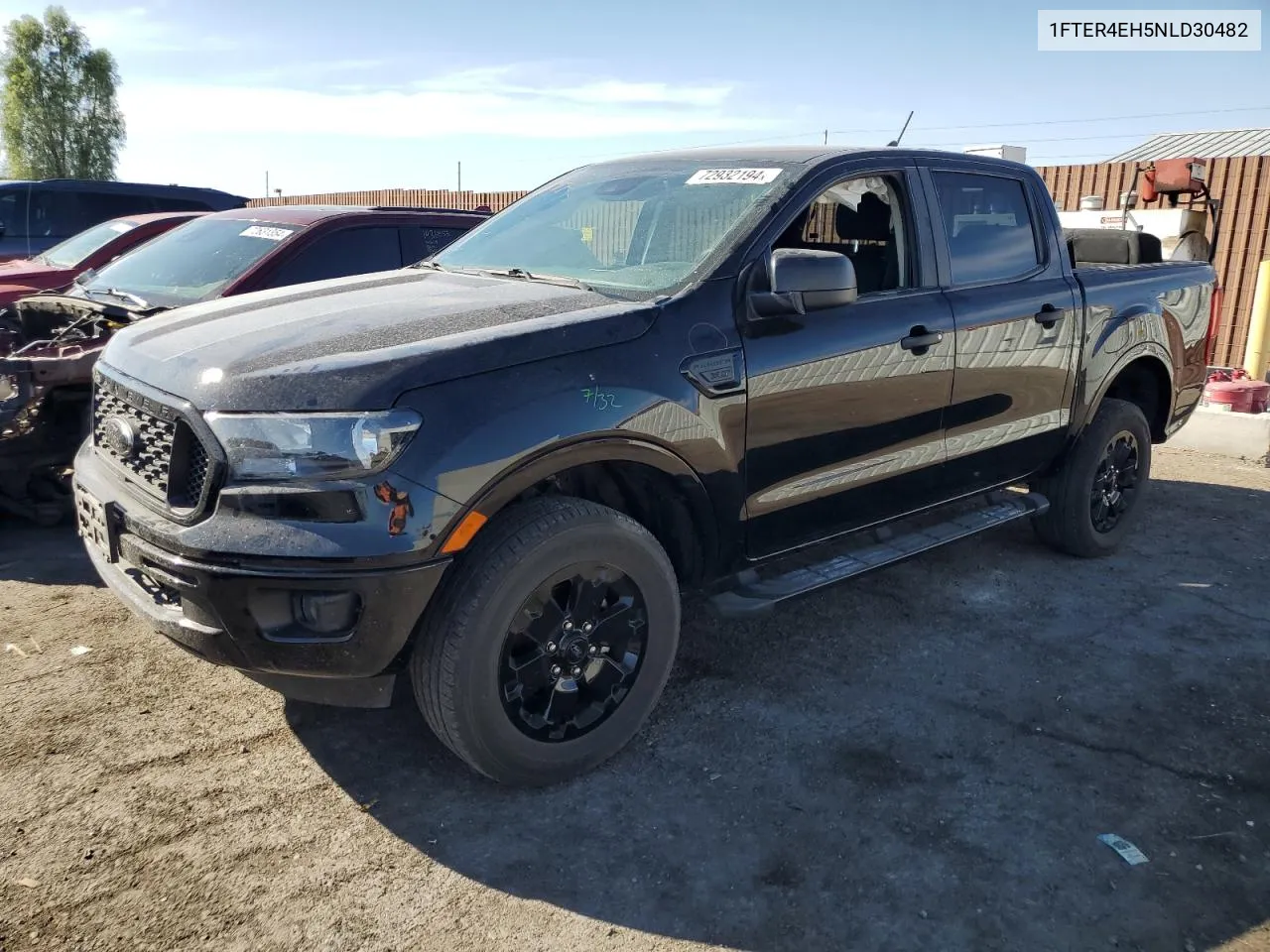 2022 Ford Ranger Xl VIN: 1FTER4EH5NLD30482 Lot: 72932194