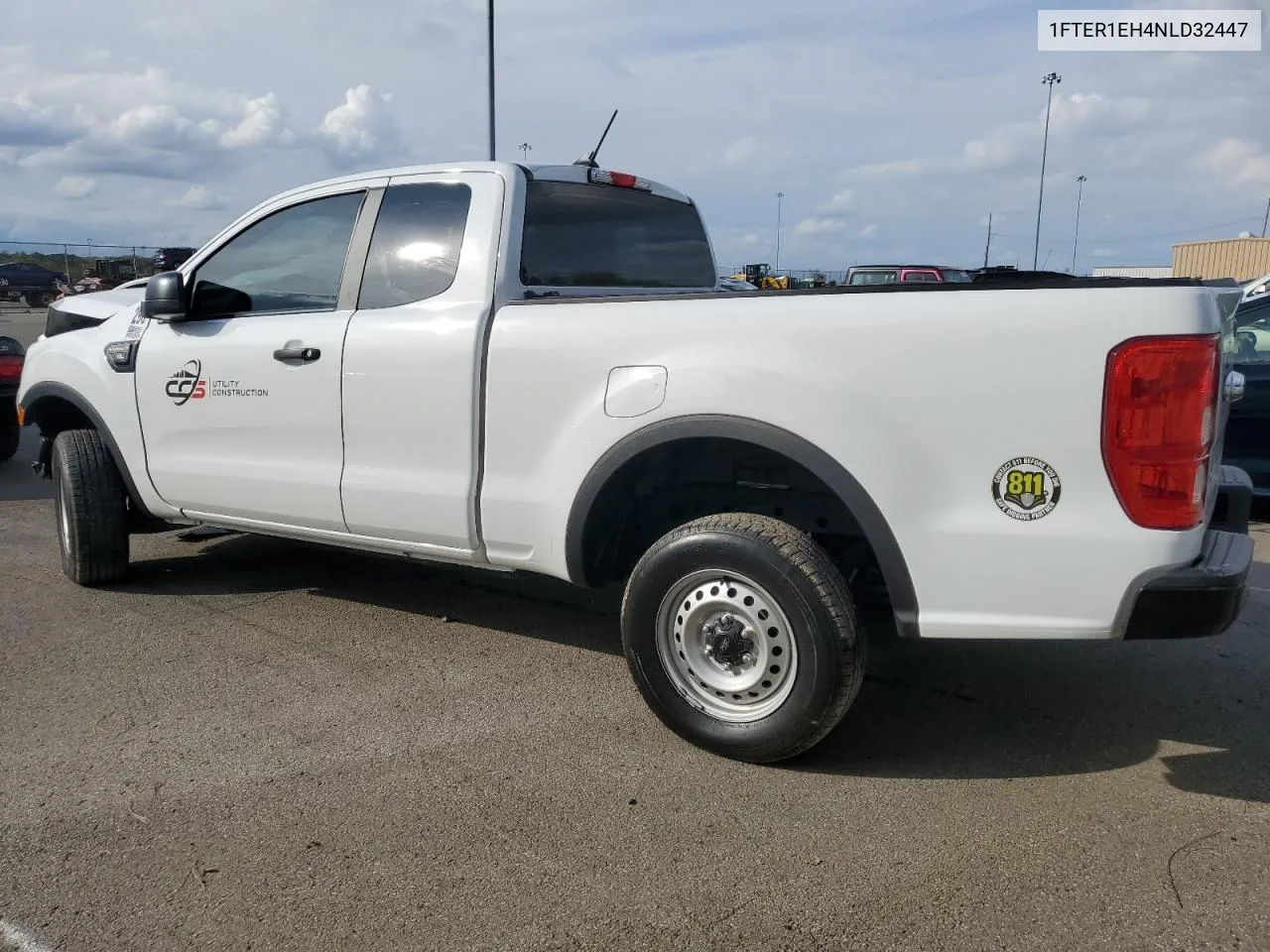 2022 Ford Ranger Xl VIN: 1FTER1EH4NLD32447 Lot: 72974364