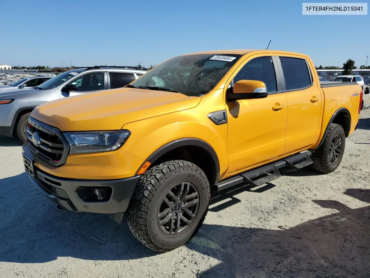 2022 Ford Ranger Xl VIN: 1FTER4FH2NLD15341 Lot: 73433484