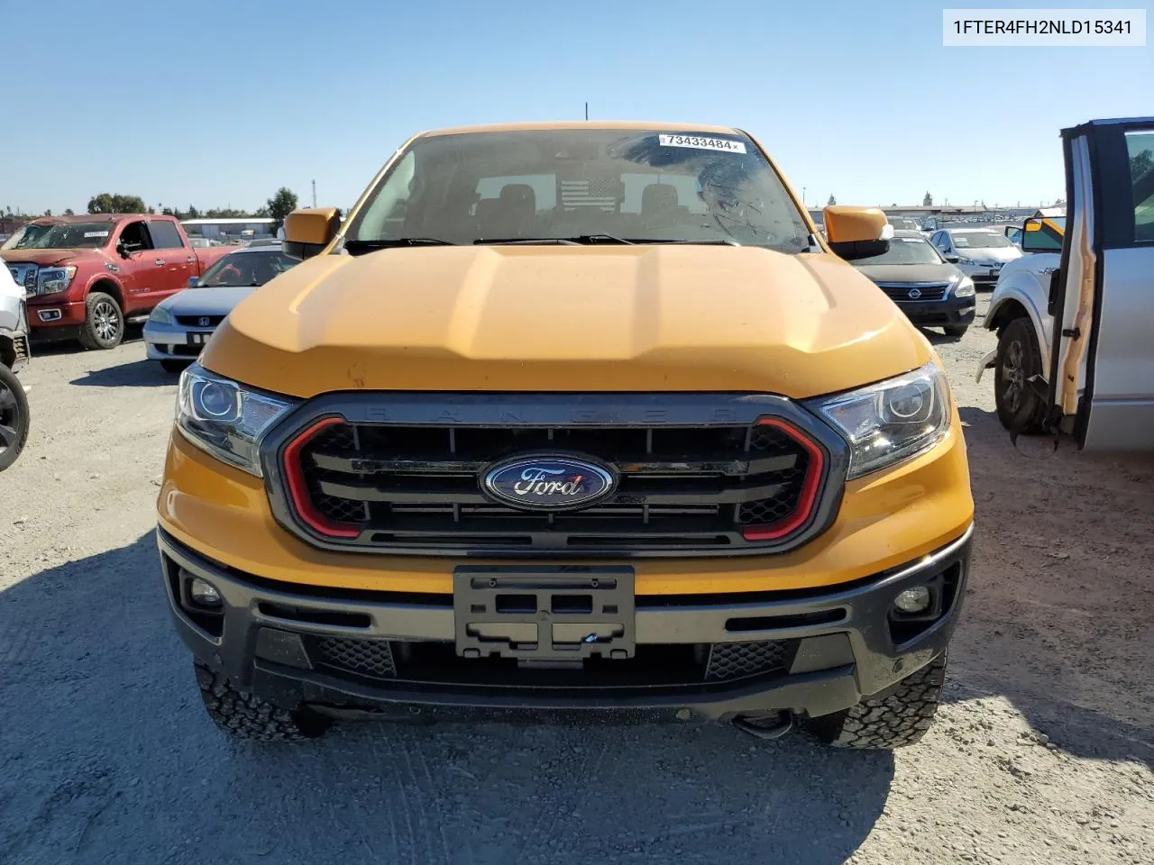 2022 Ford Ranger Xl VIN: 1FTER4FH2NLD15341 Lot: 73433484