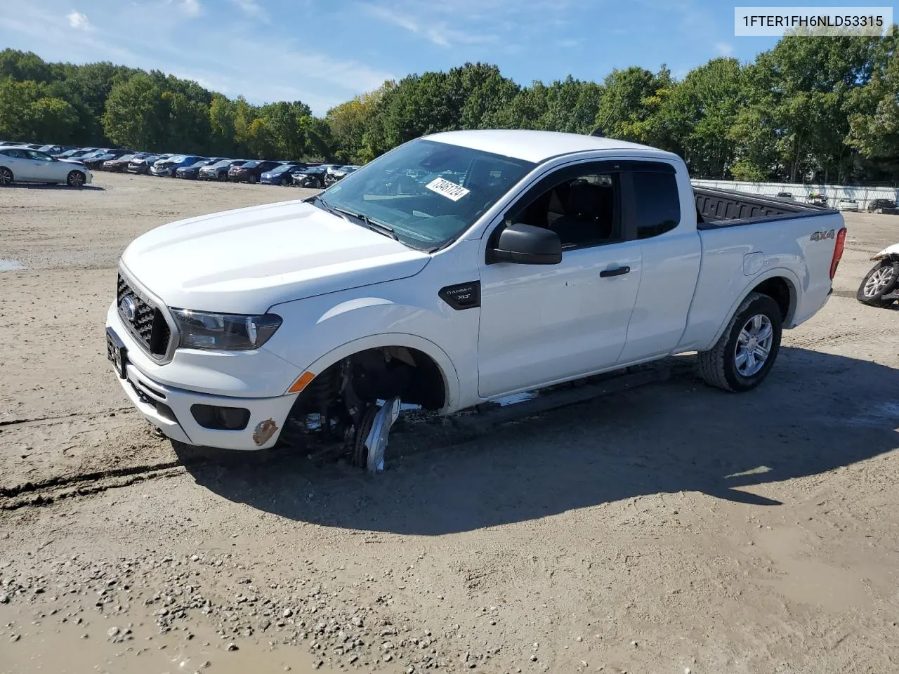 2022 Ford Ranger Xl VIN: 1FTER1FH6NLD53315 Lot: 73461724