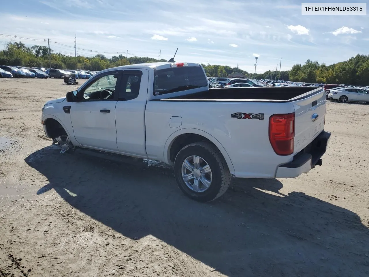 2022 Ford Ranger Xl VIN: 1FTER1FH6NLD53315 Lot: 73461724