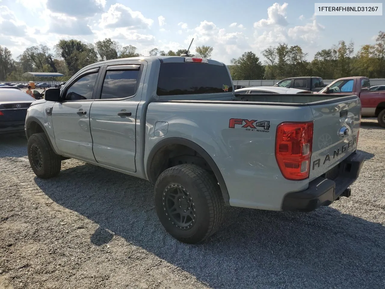 2022 Ford Ranger Xl VIN: 1FTER4FH8NLD31267 Lot: 73572744