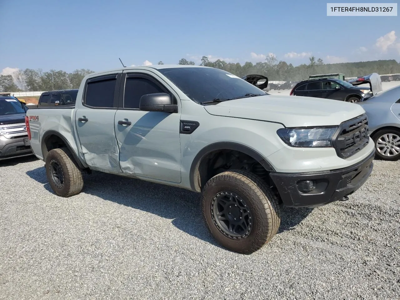 2022 Ford Ranger Xl VIN: 1FTER4FH8NLD31267 Lot: 73572744