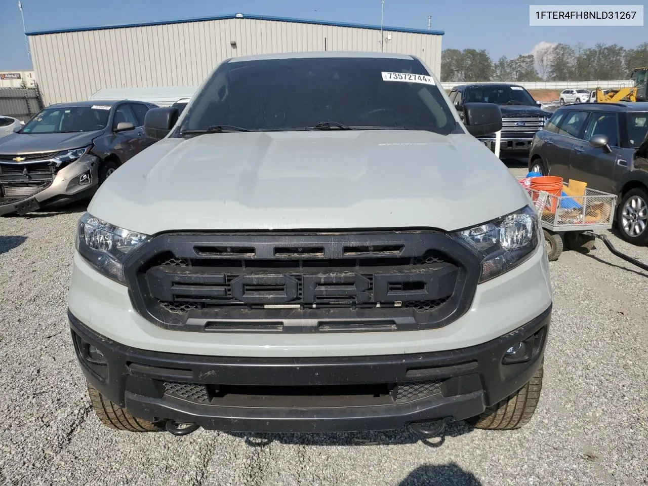 2022 Ford Ranger Xl VIN: 1FTER4FH8NLD31267 Lot: 73572744