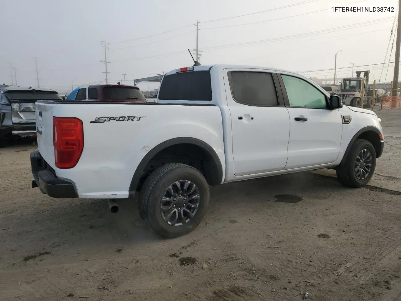 2022 Ford Ranger Xl VIN: 1FTER4EH1NLD38742 Lot: 74259344