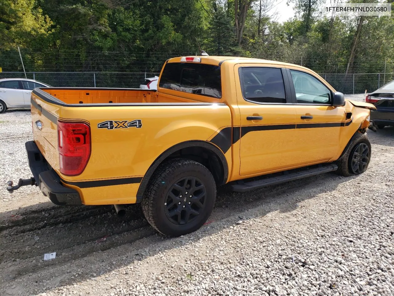 2022 Ford Ranger Xl VIN: 1FTER4FH7NLD30580 Lot: 74357564